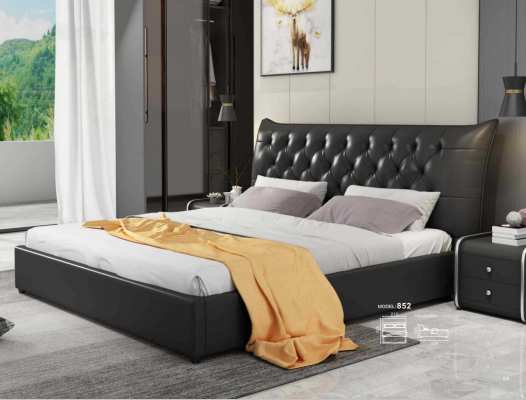 Designer Duebelbett Bett Better Schlofzëmmer Lieder Luxus Hotel Polster.