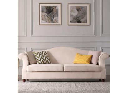 Couch 3 Sëtzer Lounge Stoff Sofa Wunnlandschaft Relax Sëtz Design Sofas Textil