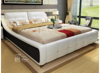 Design-Bett Schlofzëmmer Better Textil Hotel Luxus Polster Miwwelen Stoff Miwwelen