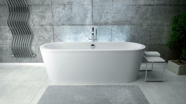 Ovale Badewanne Acryl Exklusiv Biedewannen Fräistehend Design Neit Buedzëmmer