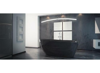 Schwaarz LUXUS Design Fräistinnend Bidden Wanne Bad Badewannen