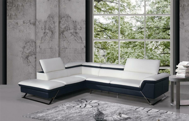 Designer Sëtzpolster Lieder Sofa Garnitur Canapé Wunnlandschaft L Form