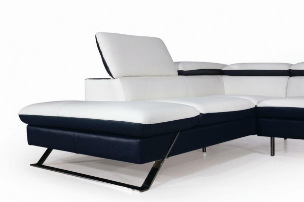 Designer Sëtzpolster Lieder Sofa Garnitur Canapé Wunnlandschaft L Form