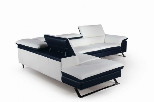 Designer Sëtzpolster Lieder Sofa Garnitur Canapé Wunnlandschaft L Form