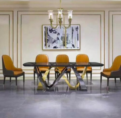 Iesszëmmer Sailen Dëscher Italienesch Miwwelen Restaurant Iessdësch Dësch Luxus Nei
