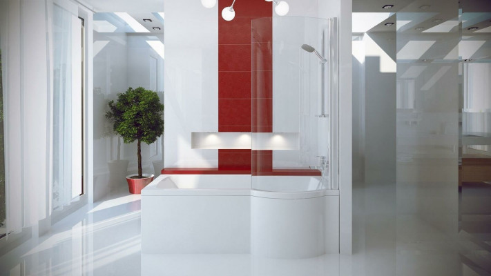 Design Buedbidden Eckbuedbidden Acryl Eck Modern Buedbidden Dekorativ Buedbidden
