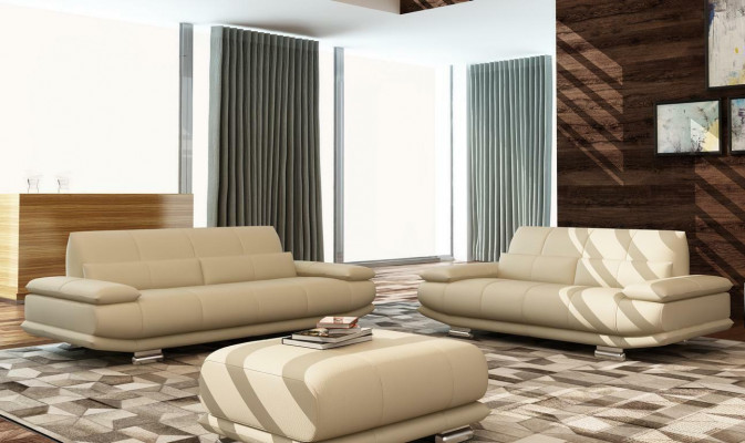 Couch Wunnlandschaft Garnitur Design Modern Sofa 5135 3+2 Sëtzer Garnituren Nei