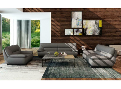 Lieder Sofa Canapé Polster Garnitur 3+2 Sëtzer Couchen Sofas Garnituren Sofas Nei