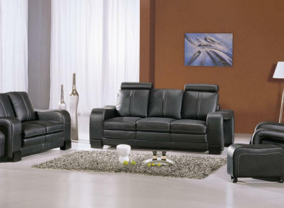 Sofagarnitur Polstersofa Couch Sëtz Set 3+2 Sëtzer Couchen Sofas Lieder Nei
