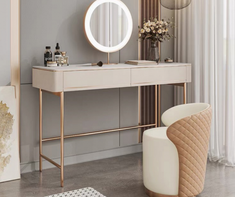 Design Sekretär Luxus Schreifdësch Büro Miwwel Dëscher Schmink Konsolen