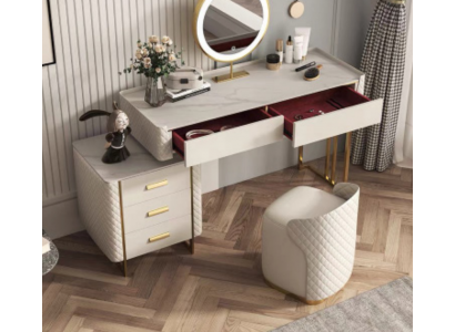 Schminktisch Wandspigel Coiffeur Kommod Konsolendëscher Schlofkummer
