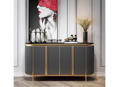 Moderne Sideboard Kommode Highboard Schaf Anrichte Héichglanz