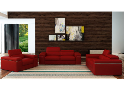 Sofa Këssen Couch Sëtz 3 Sëtzer XXL Grouss Sofas Couchen Lieder 3 Sëtzplaz Nei