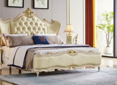 Chesterfield Bett Nuetsdësch 3 Deeler Set Better Schlofkummer Lieder Massivholz