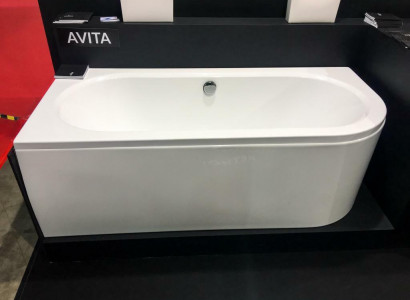 Buedzëmmer Onheemlech Eckbuedbidden Wäiss Eckbuedbidder.