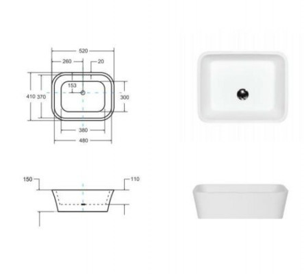 Design Keramik Wäschtoilette Wäschbecken Handwäschbecken Opsiichtswäschbecken Becken