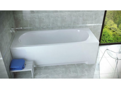 Schlecht Rechteck Badewanne Modern Buedzëmmer Buedbidden Acryl Duschwand