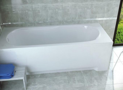 Schlecht Rechteck Badewanne Modern Buedzëmmer Buedbidden Acryl Duschwand