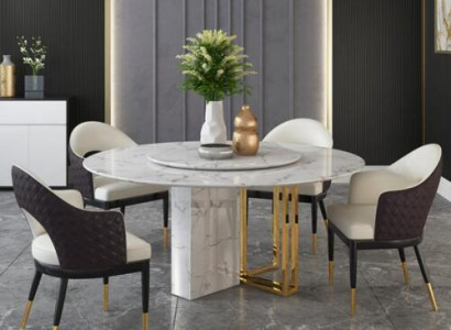 Ronnen Luxus Dësch Design Dëscher Ronnen Steen Miwwelen Iesszëmmer Iessdëscher Modern Nei