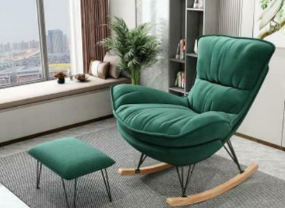 Sëtz Designer Stull Polster Relax Textil Hocker Einsitzer Club Sofa