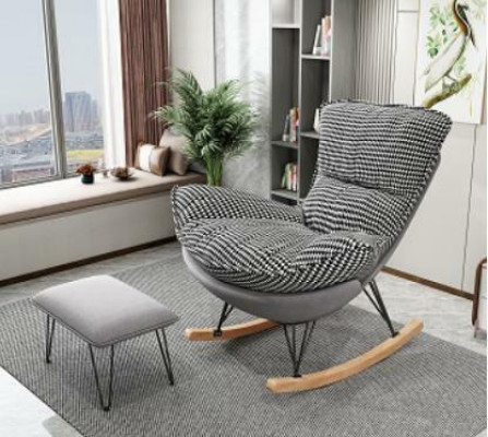 Sëtz Designer Stull Polster Relax Textil Hocker Einsitzer Club Sofa