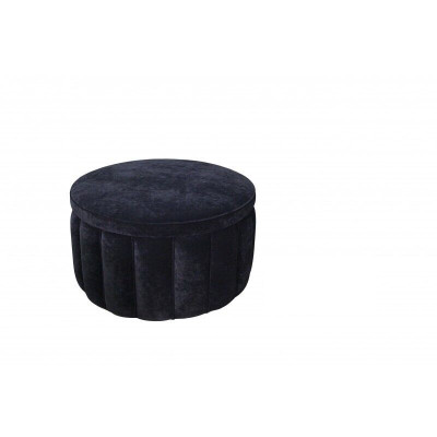 Pouf Ronn Chesterfield Fousshocker Polsterhocker Sëtzocker