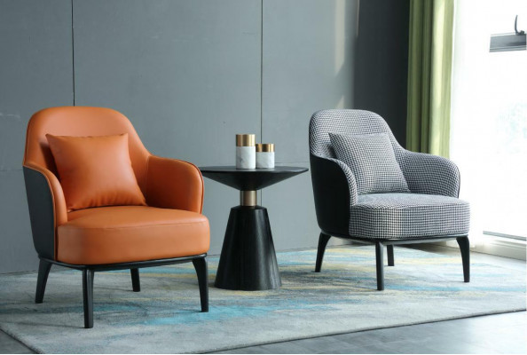 1 Sëtz Sofa Relax Lounge Club Polster Design Fotell Lieder Luxus