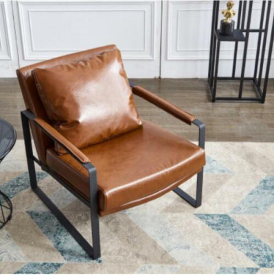 Designer Lehnstull Polstersofa Sëtzer Fernseh Wunnzëmmer Sessel Club