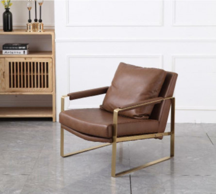 Designer Lehnstull Polstersofa Sëtzer Fernseh Wunnzëmmer Sessel Club