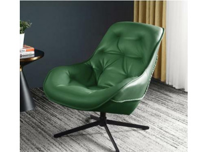 Wunnzëmmer Modern Textil Stoff Gréng Kreativ Miwwelen Fotell Modern