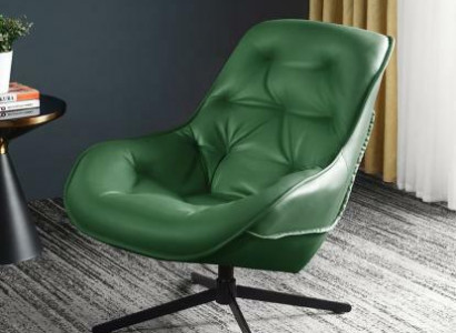 Wunnzëmmer Modern Textil Stoff Gréng Kreativ Miwwelen Fotell Modern
