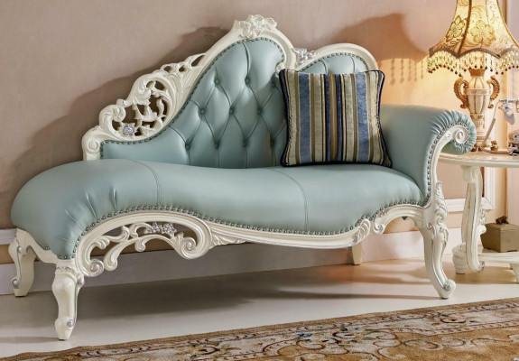 Chaise Lounge Liege Chesterfield Relax Lieder Sofa Chaiselounge Massivholz