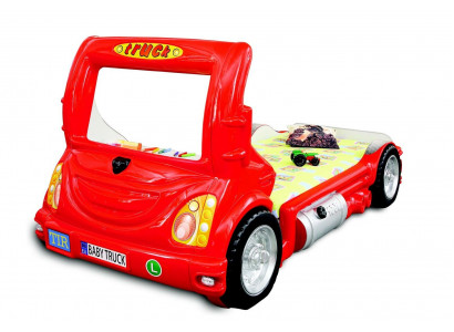 LKW Auto Camion Kanner Kannerbett Jugendbett Kannersmiwwel Bett Better Nei