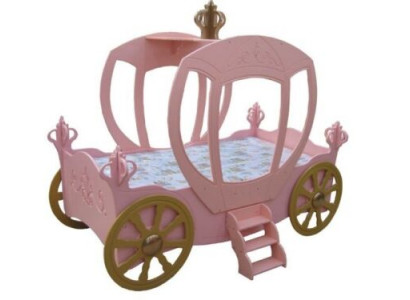 KANNERBETT Prinzessinen Bett Kutsch Nei JUGENDBETT AUTO BETT BETTEN CARRIAGE