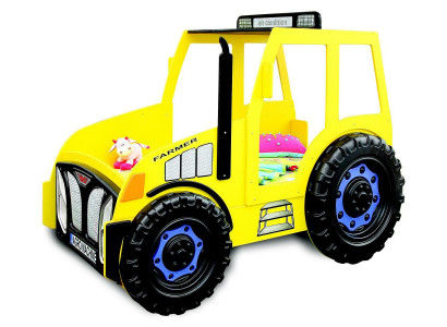Bauer Farmer Camion Kanner Kannerbett Jugendbett Bett Trakter Giel Nei Better
