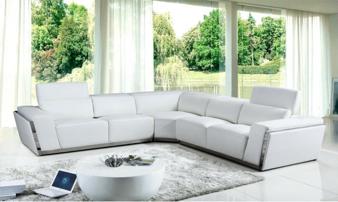 Multifunktionell Garnitur Lieder-Sofa Ecksofa Sëtz Wunnzëmmer Eck Sofa