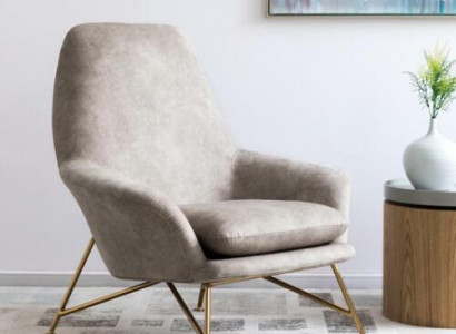 Wunnzëmmer Lounge Club Relax Sofa Beige Design Miwwelen Iesszëmmer Fotell