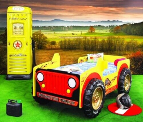 Kannapee Kannapee JEEP ABS Bett Better Auto Jugendbett Gefier Matratz Nei