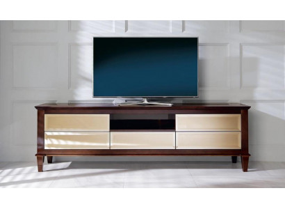 Niddregt Board TV Ständer Säitendësch Kommode Wäistzëmmer Modern Holz Design Miwwelen