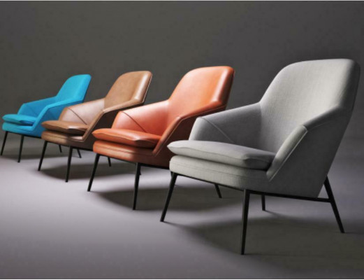 Sessel Design Canapé Sofa Relax Textil Lounge Luxus Lieder Club Polster