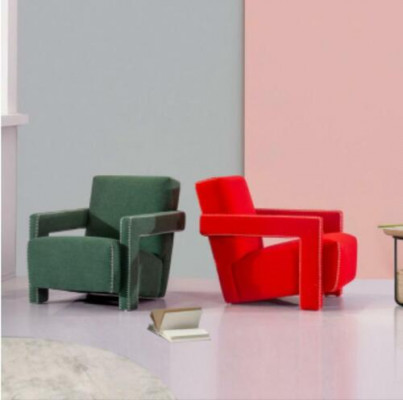 Faussehen Sofa Canapé 1 Plaz Designer Canapéen Designer Modern Polster.