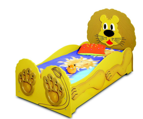 Kandebett Jugendbett Bett Better Inclus Matrass Holzbett Déier Léiw Kannermebel