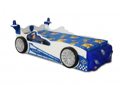 Kandebett Better Kand Zëmmer Policeauto Led Kandermiwwele