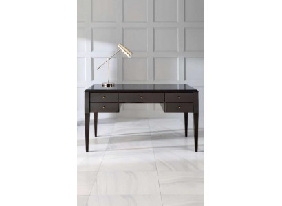 Schreifdësch Dësch Büro Büro Schreifdësch Computerdësch Holz Luxus Braun Design