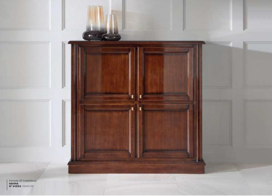 Kommod Luxus Schaf Schiefschief Kommoden Wunnzëmmer Holz Klassesch Design Brong