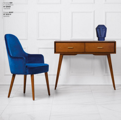 Grupp Konsolendësch Stull Kommod Konsol Sesel Modern Holz Schlofkummer Dësch