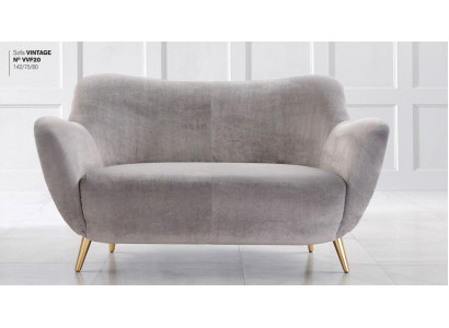 Zweesëtzer Sofa 2 Sëtzer Sofas Stoff Wunnzëmmer Polyester Modern Gro Luxus Nei