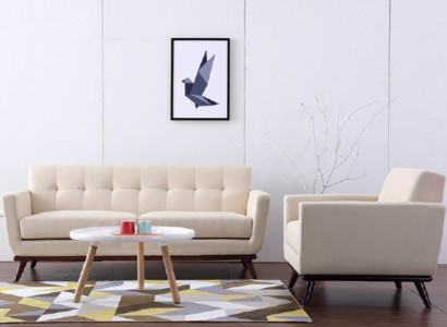 Soffagarnitur Stoff Sofen 321 Wunnlandschaft Sëtz Design Canapé Sofa