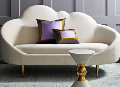 Canapé 3 Plazen Jugendcanapé Wunnlandschaft Sëtz Design Canapéen Stoff