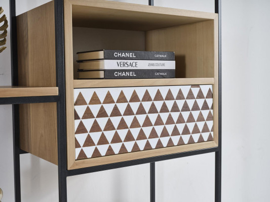 Bicherregal Design Regal Holzregal Standregal Aktenregal Büroregal Nei